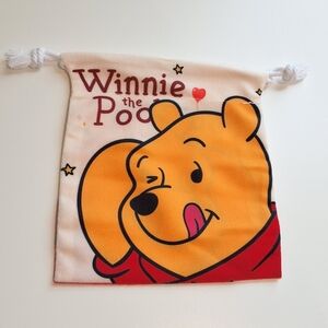 Winnie The Pooh Drawstring Pouch, New